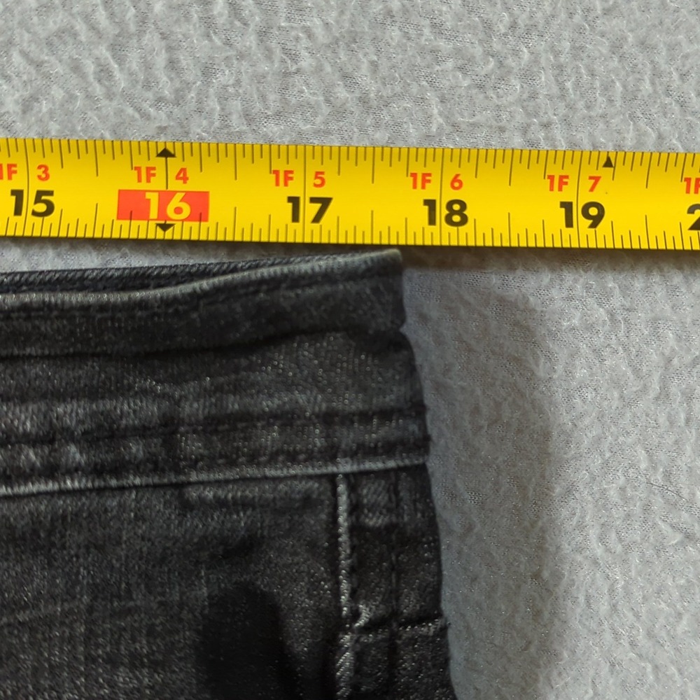 Buffalo David Bitton Jackson Straight Stretch Jeans Mens 34x30 Faded Black Denim - Picture 8 of 9
